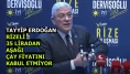 Dervişoğlu Rize'den Erdoğan'a seslendi! Rizeli 35 Liradan aşağı çay fiyatını kabul etmiyor