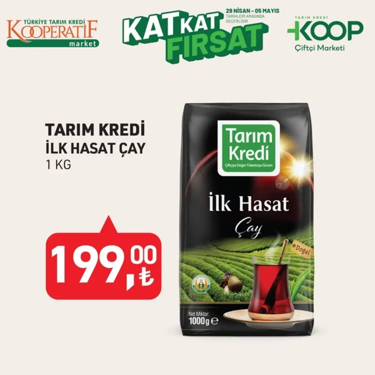 Bahar İndirimi Tarım Kredi'de Kapılarını Açıyor! 29 Nisan - 5 Mayıs 2025 Tarihleri Arasında Kaçırılmayacak Fırsatlar Sizleri Bekliyor! 2