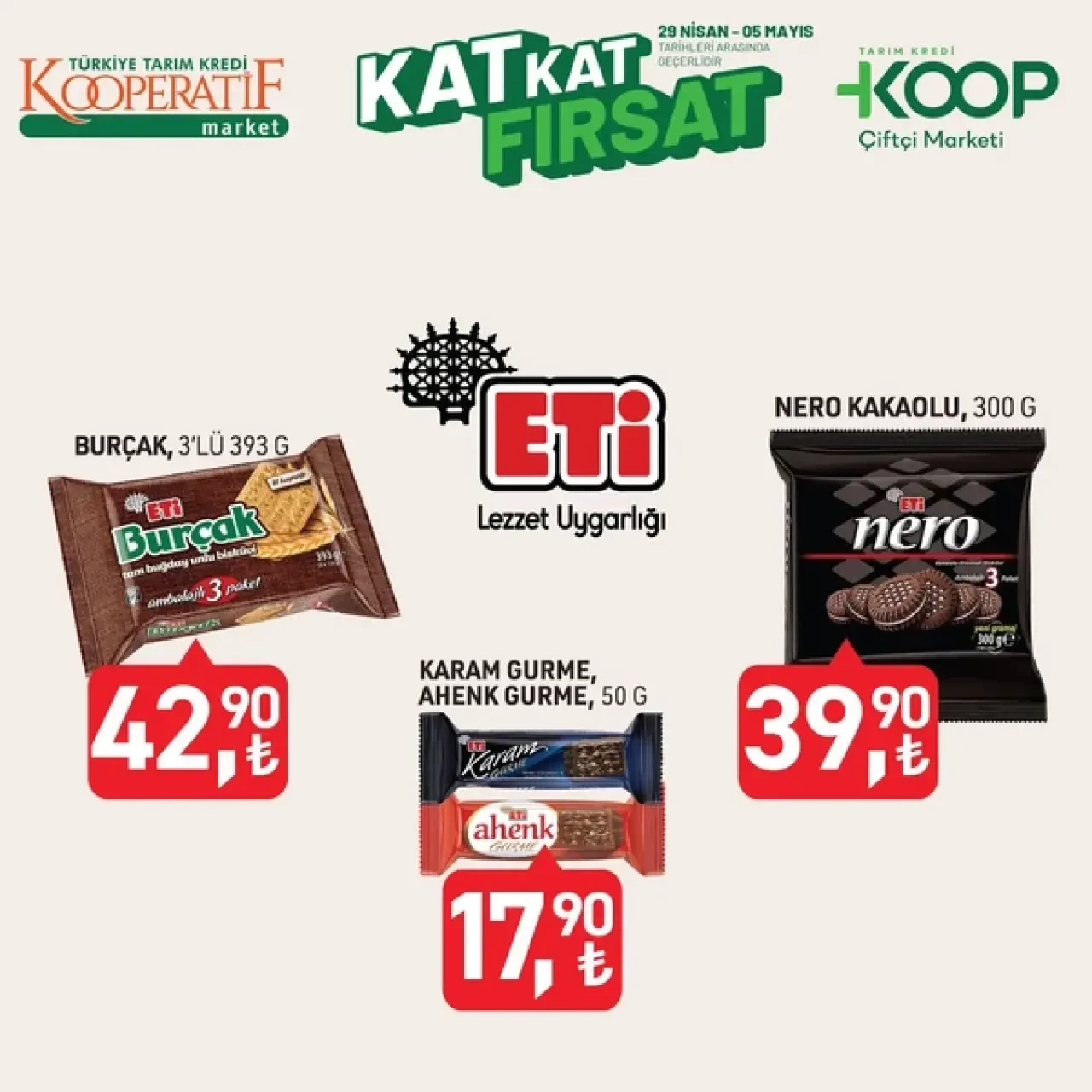 Bahar İndirimi Tarım Kredi'de Kapılarını Açıyor! 29 Nisan - 5 Mayıs 2025 Tarihleri Arasında Kaçırılmayacak Fırsatlar Sizleri Bekliyor! 4
