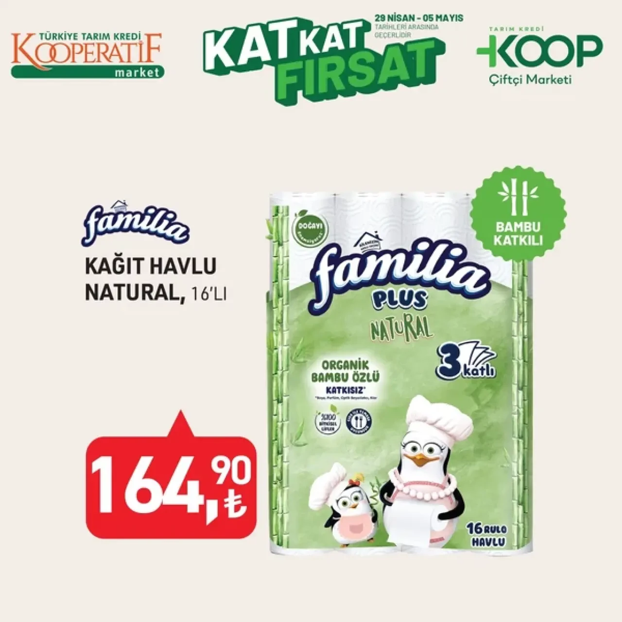 Bahar İndirimi Tarım Kredi'de Kapılarını Açıyor! 29 Nisan - 5 Mayıs 2025 Tarihleri Arasında Kaçırılmayacak Fırsatlar Sizleri Bekliyor! 6