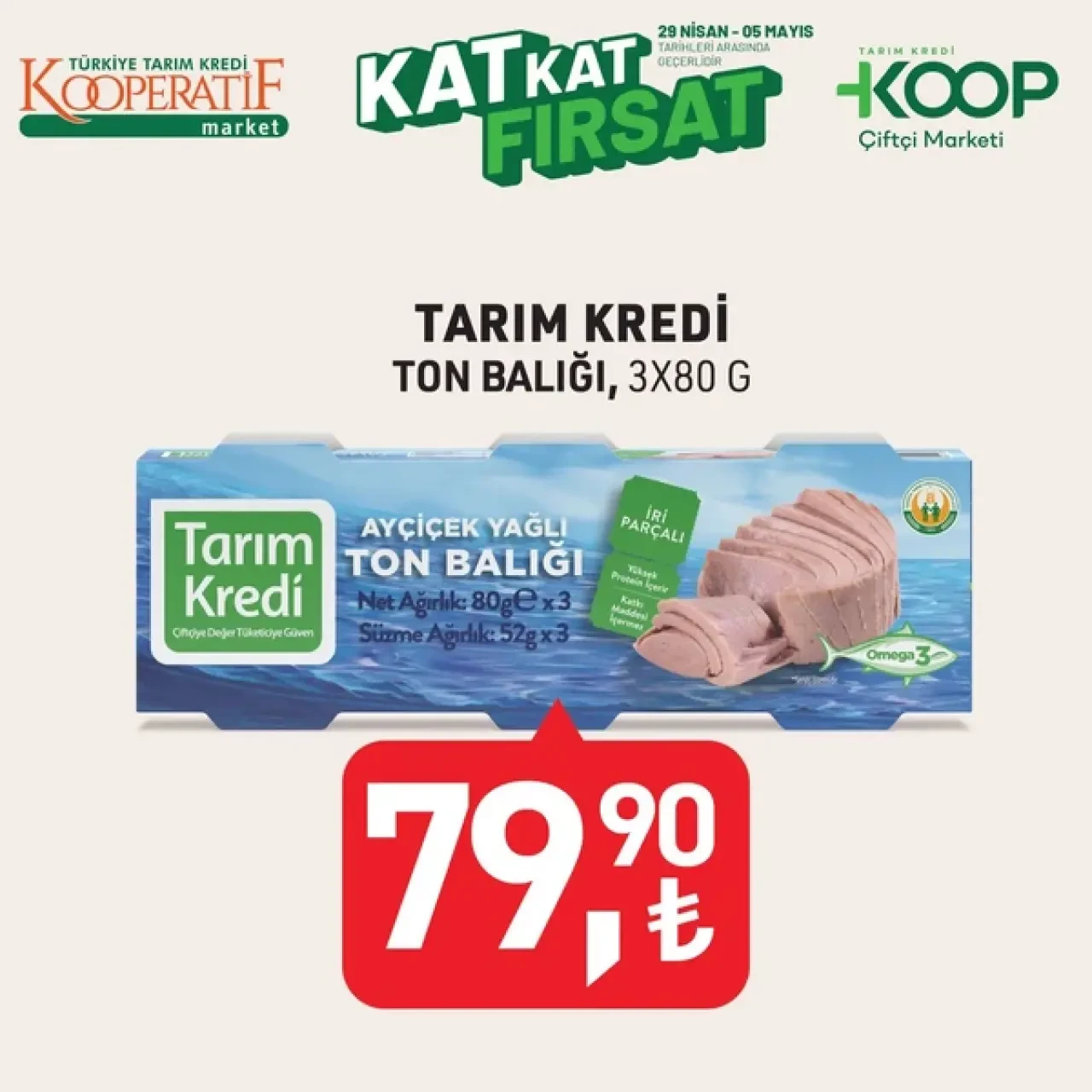 Bahar İndirimi Tarım Kredi'de Kapılarını Açıyor! 29 Nisan - 5 Mayıs 2025 Tarihleri Arasında Kaçırılmayacak Fırsatlar Sizleri Bekliyor! 1