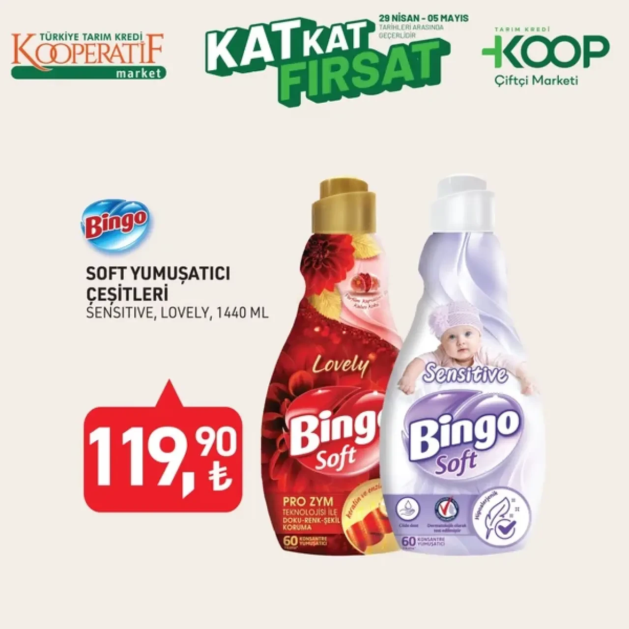 Bahar İndirimi Tarım Kredi'de Kapılarını Açıyor! 29 Nisan - 5 Mayıs 2025 Tarihleri Arasında Kaçırılmayacak Fırsatlar Sizleri Bekliyor! 5