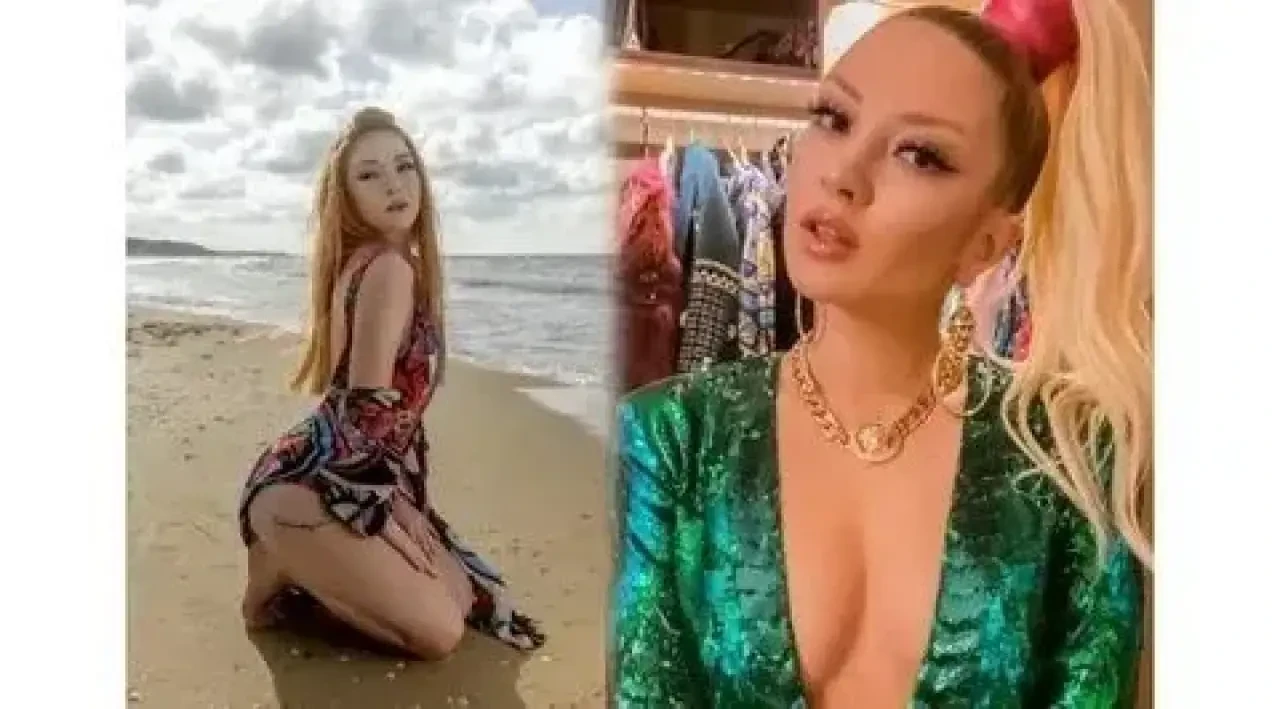 Ece Seçkin'in Derin Yırtmaçlı Elbisesi Sosyal Medyayı İkiye Böldü 3