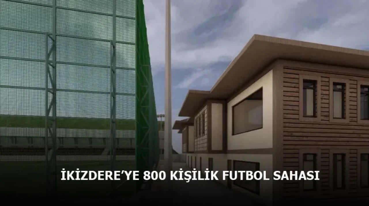 İkizdere'de 800 Kişilik Futbol Sahası İnşaatı Hızla İlerliyor!