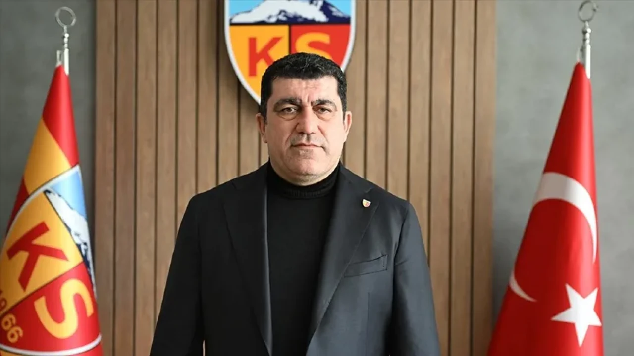 Kayserispor Başkanı Rize maçı öncesi hakem için neler söyledi?