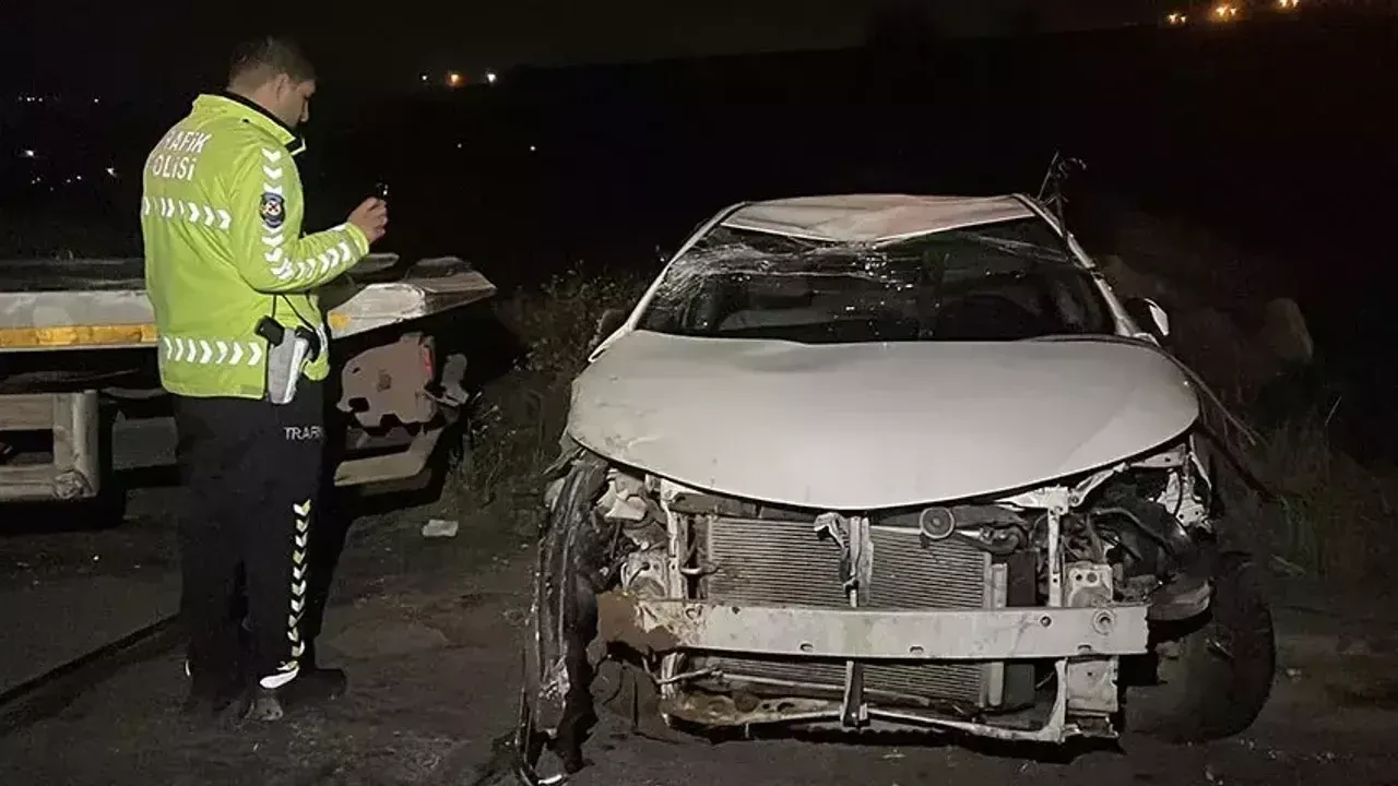 Diyarbakır'da trafik kazası: 1 ölü, 3 yaralı