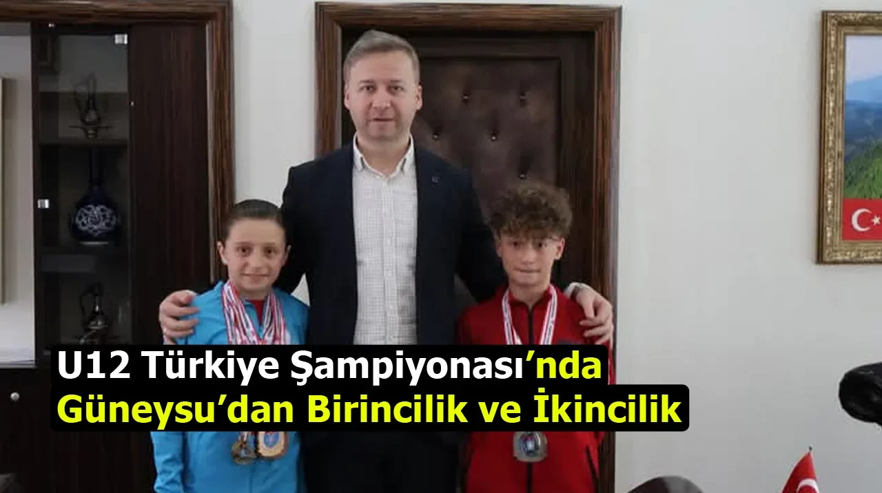 U12 Türkiye Şampiyonası’nda Güneysu’dan Birincilik ve İkincilik