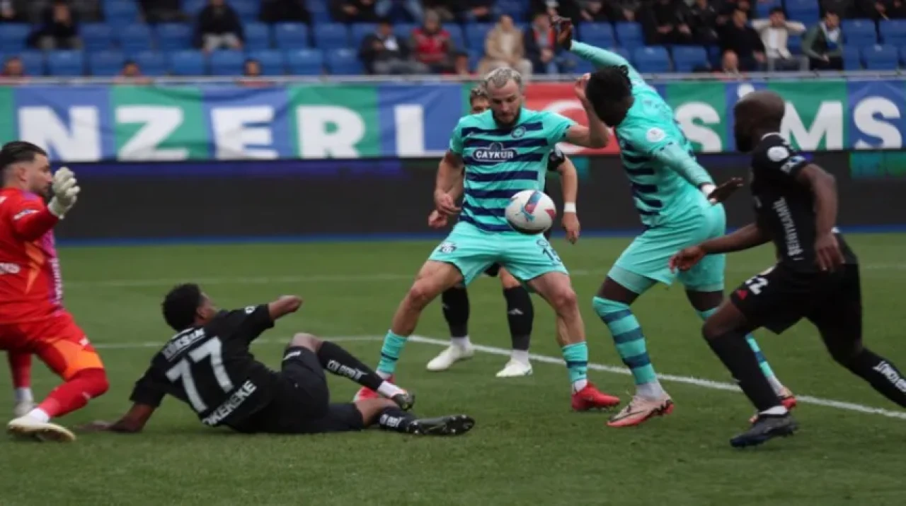 Rizespor 2 golle kazandı