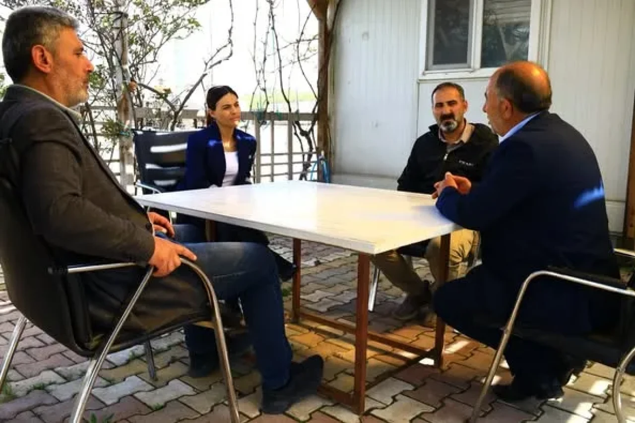 Muradiye’de Parke Yol Çalışmaları İçin Eş Başkan Görüşme Gerçekleştirdi