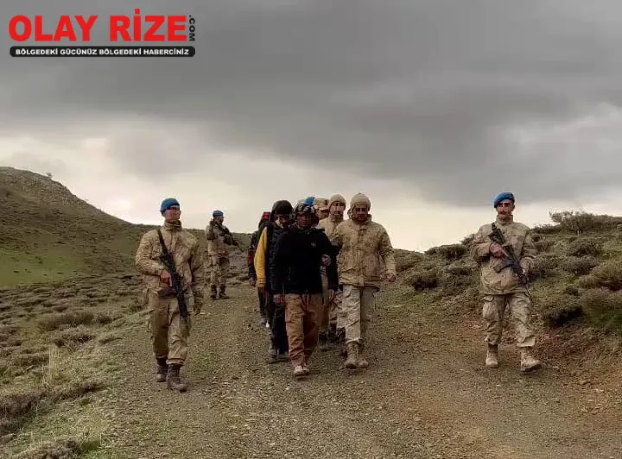 Erzurum’da Düzensiz Göçle Mücadele: 62 Göçmen Yakalandı