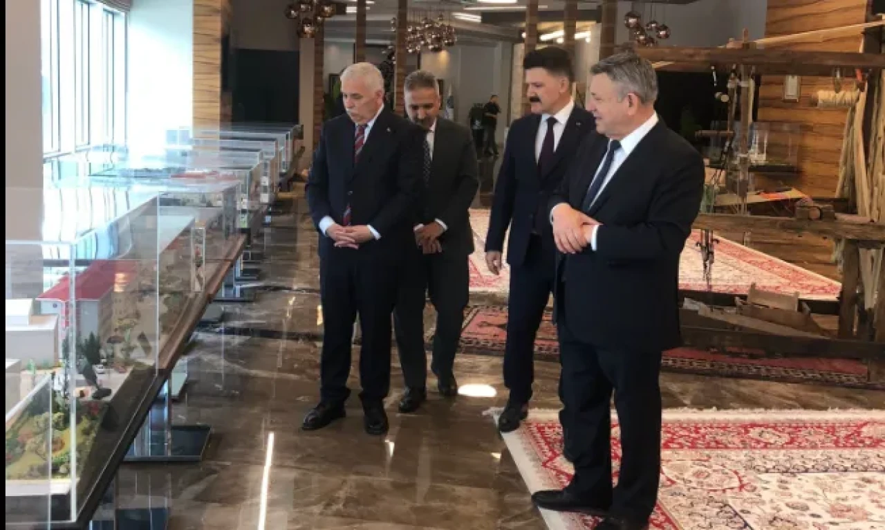 Vali Aziz Yıldırım’dan Erdemoğlu Holding’e Teşekkür Ziyareti