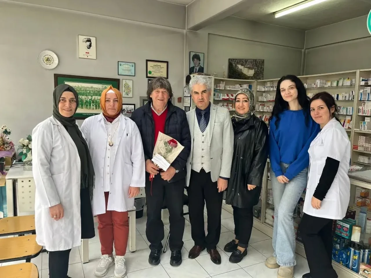 Maçka Toplum Sağlığı Merkezi’nden Eczacılara Anlamlı Ziyaret