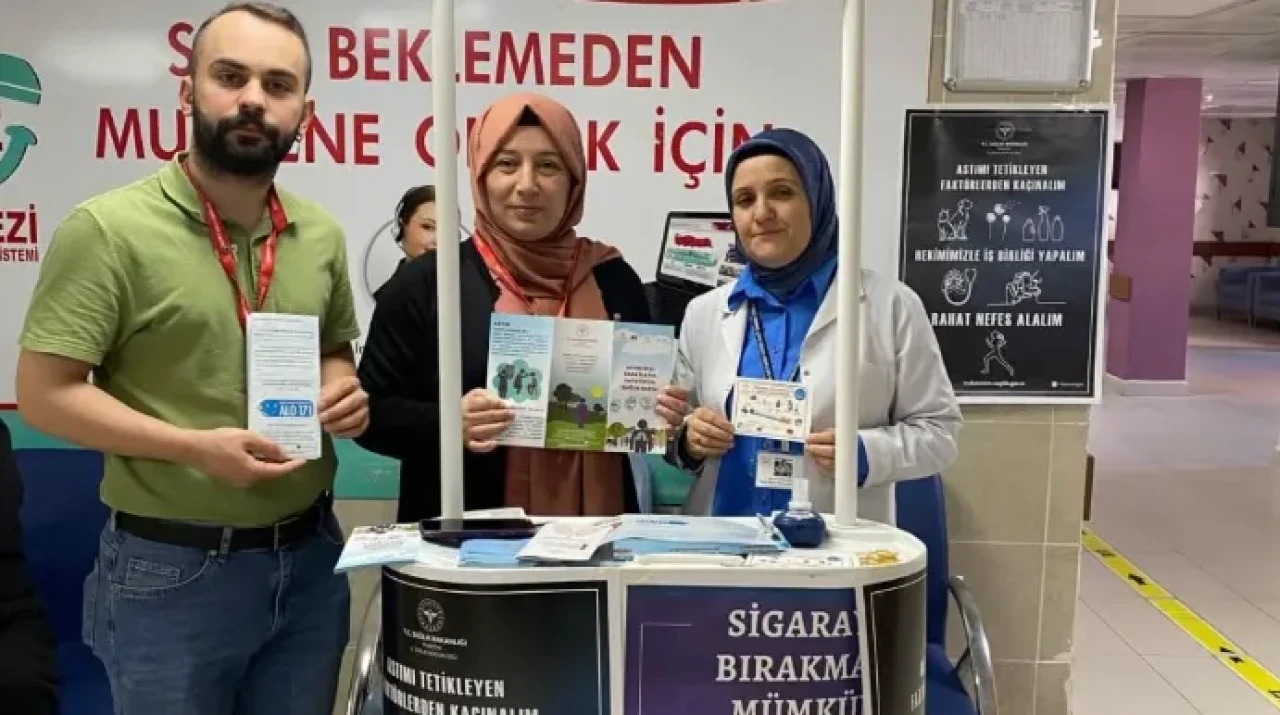 Trabzon’da Dünya Astım Günü'nde Farkındalık Standı Kuruldu