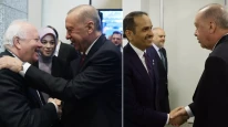 Erdoğan, İİT Dışişleri Bakanları Toplantısı sonrası Katar Başbakanı'nı kabul etti