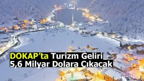 DOKAP’ta turizm geliri 5,6 milyar dolara çıkacak