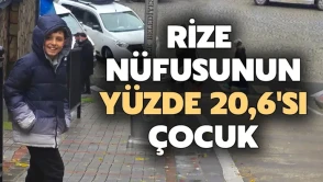 TÜİK Açıkladı! Rize'de Kaç Çocuk Yaşıyor? Türkiye'de En Çok Çocuk Yaşayan İl...