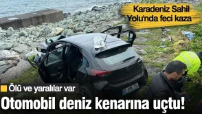 Rize Fındıklı’da Otomobil Denize Uçtu! Kazada Onur Kuvvet yaşamını yitirdi