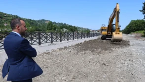 Cezaevi Yolu Güzergahında Yol Altyapı Çalışmaları Sürüyor...