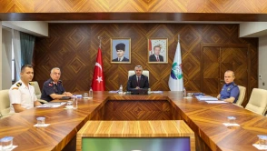 Güvenlik güçleri video konferansta bir araya geldi, asayiş stratejileri ve kriz yönetimi tartışıldı