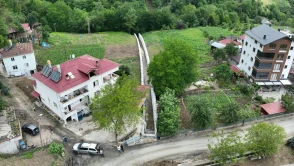 Trabzon'da Acısu'da Taşkın Kontrol Projesi'nde %65 Fiziki Gerçekleşme Sağlandı