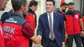 Trabzon'da ORTAK Ekibi, Başkan Kaya ile bir araya geldi, afetlere müdahale için hazır!