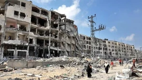 Gazze'deki can kaybı 57 bin 882'ye ulaştı, insani durum kritik seviyeye yükseldi