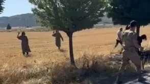 Jandarmaya bıçakla saldıran yabancı uyruklu 5 kişi gözaltına alındı, 4 jandarma yaralandı