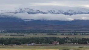 Bayburt'ta yaz ortasında kar sürprizi, sıcaklık 2,2 dereceye kadar düştü!