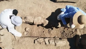 Herakleia Antik Kenti'nde Bizans dönemine ait çocuk ve yetişkin mezarları bulundu