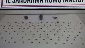 Mudanya'da tarihi eser satışı yapan 2 şüpheli suç üstü yakalandı, 125 sikke ele geçirildi