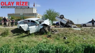 Şanlıurfa'da korkunç kaza: Otomobiller parçalandı, 3 ölü!