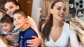 Fahriye Evcen'den yeni Instagram paylaşımı! İşte oğulları Kerem ve Karan'ın son hali