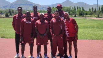 Katar Atletizm Milli Takımı Erzurum’da Yüksek İrtifa Kampında