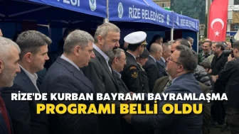 2025 Kurban Bayramı'nda Rize'de geleneksel bayramlaşma töreni düzenlenecek