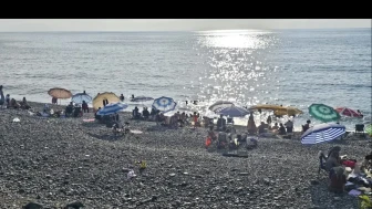 Arhavi’de Sıcaktan Bunalanlar Güngören Plajını Doldurdu