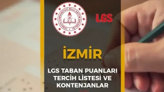İzmir LGS Taban Puanları 2025 – En İyi Liseler ve Yüzdelik Dilimleri