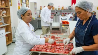 Tarsus'ta Mevsimlik Ürünler Kurutuluyor, Sürdürülebilir Tarım Destekleniyor