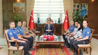 Özel Güvenlik Haftası'nda Vali Karakaya'dan güvenlik görevlilerine teşekkür ziyareti