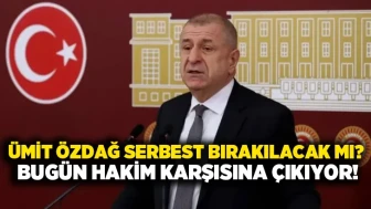 Ümit Özdağ’ın duruşması bugün başlıyor, 7 yıl 10 ay hapis cezası riski bulunuyor