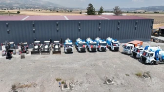 Kahramanmaraş'ta KASKİ 16 Yeni Araçla Altyapı Hizmetlerini Güçlendiriyor