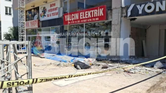 Kahramanmaraş'ta iskele çökmesi: 1 işçi hayatını kaybetti, 2'si ağır yaralı