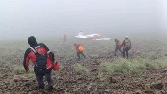 Kaçkar Dağları'nda uçağı düştü, pilot hayatını kaybetti, yolcu kurtarıldı