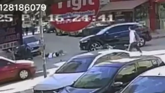 Mersin'de Motosiklet Kazası: Kask Hayat Kurtardı, Kontrolsüz Araç Kazaya Neden Oldu