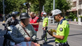 Isparta'da Motosiklet Denetiminde 137 Sürücüye Ceza, 10 Araç Men Edildi