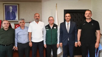 AK Parti Heyeti, DSİ Müdürü ile Yomra Projelerini Görüştü