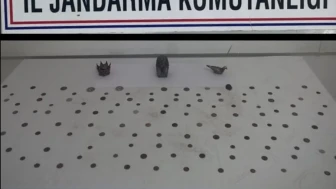 Mudanya'da tarihi eser satışı yapan 2 şüpheli suç üstü yakalandı, 125 sikke ele geçirildi