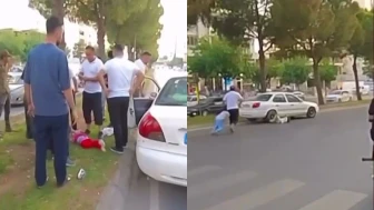 Aliye İzzet Begoviç Parkı'nda otomobilin çarptığı iki çocuk yaralandı, inceleme başlatıldı
