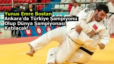 Yunus Emre Bostan, Ankara'da Türkiye Şampiyonu olup Dünya Şampiyonası'na katılacak!