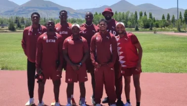 Katar Atletizm Milli Takımı Erzurum’da Yüksek İrtifa Kampında