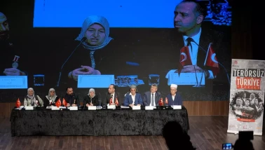 Terörsüz Türkiye için birlik çağrısı: Durkaya ve şehit annelerinden mesajlar geldi